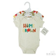 CC200-BS: Unisex 3 Pack Bodysuits (0-3 Months)